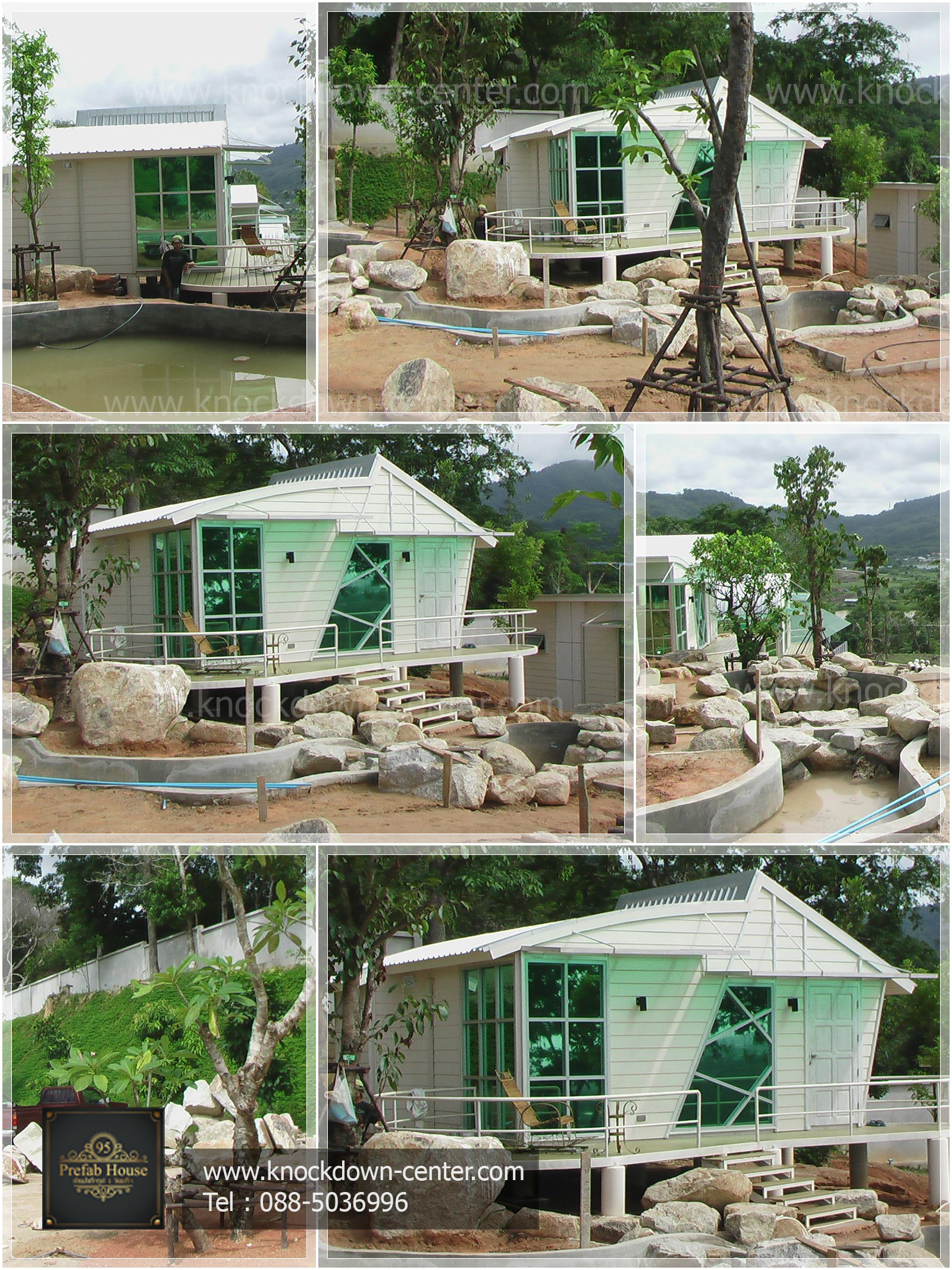 บ้านน็อคดาวน์ บ้านสำเร็จรูป