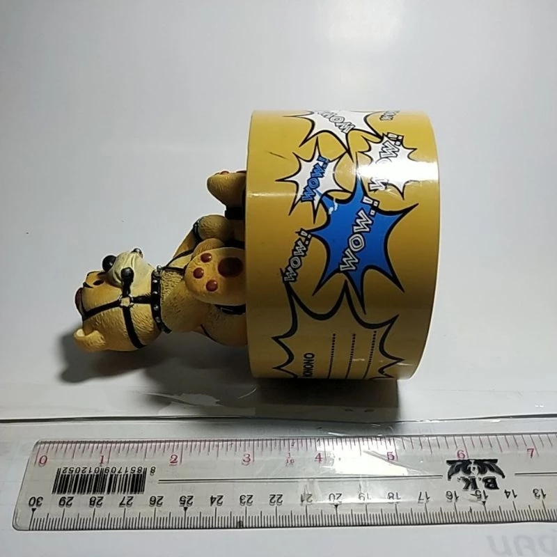 มือ2 มีหลายภาพ กระปุกออมสินหมีถูกพันธนาการ ของเก่าสะสม