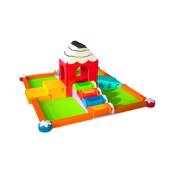 เครื่องเล่นเบาะนุ่มนิ่ม ปีนป่ายบ้านดินสอนุ่มนิ่ม