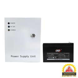 Power Supply 12V 3Amp. รุ่น ATP1203-01KB พร้อม Battery 12V 7.5Ah.