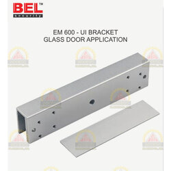 U Bracket สำหรับประตูกระจกบานเปลือยล่าง ยี่ห้อ BEL รุ่น U1-600