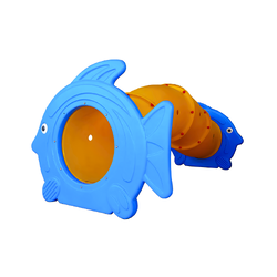 อุโมงค์คลาน ท่อลอด อุโมงค์ปลา 4 ท่อน (เเบบท่อโค้ง)