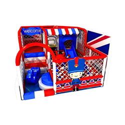 ห้องบอล บ้านบอล ชุดห้องบอลทหารจิ๋วสีขาวเเดง