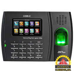 เครื่องสแกนลายนิ้วมือ ยี่ห้อ ZKTeco รุ่น U300-C