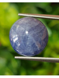 พลอย ไพลิน Blue Sapphire 15.58 กะรัต (Cts.) ดิบ (Unheated) พลอยแท้ อัญมณีมงคลประจําวันเกิด เครื่องประดับพลอย