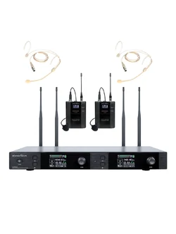 Soundvision SU-990D/BTP (CB) ชุดไมค์ลอย ดิจิตอล หนีบปกเสื้อ และ คาดศรีษะ