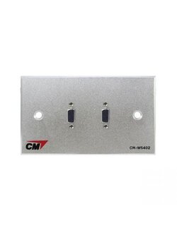 CM CM-W5402VF แผ่นติด VGA ตัวเมีย 2 ช่อง
