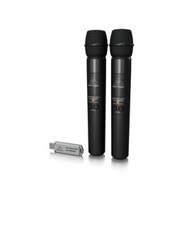 BEHRINGER ULM-202USB ชุดไมค์ลอย มือถือคู่ 2.4 GHz รับสัญญาณผ่าน USB