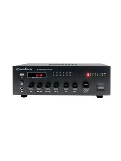 Soundvision SA60BT มิกเซอร์แอมป์ 60 วัตต์ มีฟังก์ชั่น USB ,BLUETOOTH