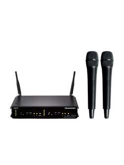 TRANTEC S4.10-HD2 ชุดไมค์ลอยมือถือคู่ ย่าน UHF