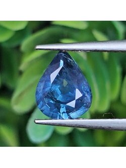 พลอย ไพลิน (Blue Sapphire) 1.10 กะรัต (Cts.) พลอยแท้ อัญมณีมงคลประจําวันเกิด เครื่องประดับพลอย