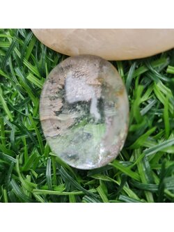 โป่งข่าม ควอตซ์ Rutilated Quartz 47.30 กะรัต Cts. พลอยแท้ อัญมณีมงคลประจําวันเกิด เครื่องประดับพลอย