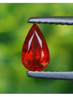 พลอย ทับทิม ซองเจีย Songea Ruby Sapphire 0.65 กะรัต (Cts.) พลอยแท้ อัญมณีมงคลประจําวันเกิด เครื่องประดับพลอย