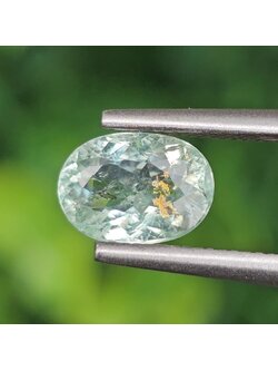 พลอย พาไรบ้า ทัวร์มาลีน Paraiba Tourmaline 1.08 กะรัต (Cts.) พร้อมใบเซอร์ พลอยแท้อัญมณีมงคล ประจําวันเกิด เครื่องประดับพลอย