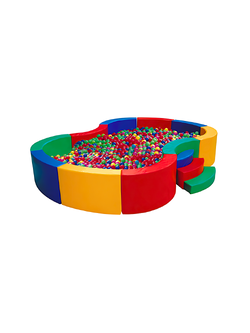 เครื่องเล่นเบาะนุ่มนิ่ม บ่อบอลเลขเเปดนุ่มนิ่ม