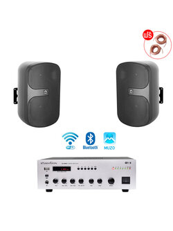 ชุดเครื่องเสียง Background Music สำหรับร้านอาหาร, ร้านกาแฟ , ออฟฟิศ สำนักงาน