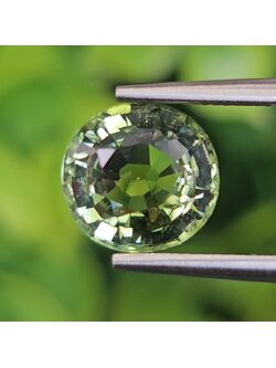 พลอย ทัวร์มาลีน Tourmaline 2.11 กะรัต (Cts.) พลอยแท้อัญมณีมงคล ประจําวันเกิด เครื่องประดับพลอย