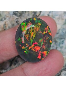 พลอย โอปอล Opal 37.59 กะรัต (Cts.) พลอยแท้ อัญมณีมงคลประจําวันเกิด เครื่องประดับพลอย