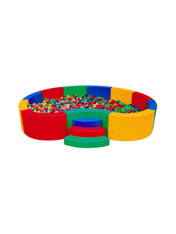 เครื่องเล่นเบาะนุ่มนิ่ม บ่อบอลทรงถั่วนุ่มนิ่ม