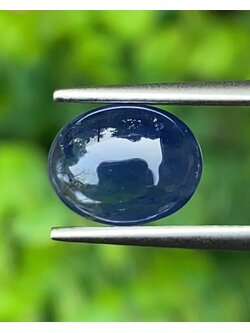 พลอย ไพลิน Blue Sapphire 2.09 กะรัต (Cts.) พลอยแท้ อัญมณีมงคลประจําวันเกิด เครื่องประดับพลอย