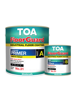 ทีโอเอ ฟลอร์การ์ด ไพร์เมอร์ สีรองพื้นอีพ็อกซี่ 2 ส่วน สำหรับงานพื้นคอนกรีตทั่วไป