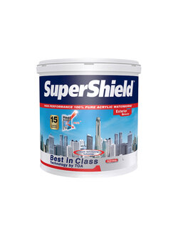 ซุปเปอร์ชิลด์ สีน้ำอะคริลิก ชนิดกึ่งเงา