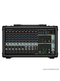 Behringer EUROPOWER PMP2000D เพาเวอร์มิกซ์ขนาด 14 แชนแนล มีกำลังขับ 2000 วัตต์