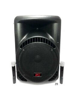 NPE HB1528BAT PA Speaker ตู้ลำโพง 15'' 2Way + แอมป์