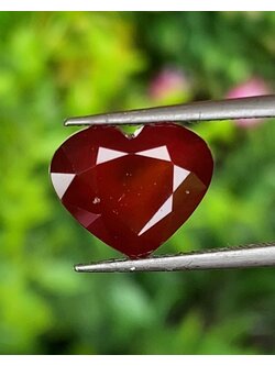 พลอย เฮลโซไนท์ การ์เน็ท Hessonite Garnet 3.70 กะรัต (Cts.) ดิบ Unheated พลอยแท้อัญมณีมงคล ประจําวันเกิด เครื่องประดับพลอย