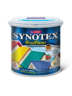 Synotex RoofPaint ซินโนเท็กซ์ รูฟเพ้นท์ สีทาหลังคา ชนิดกึ่งเงากึ่งด้าน 3.785 ลิตร/ 1 แกลลอน