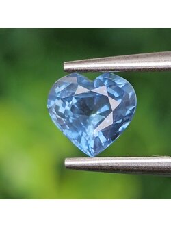 พลอย ไพลิน (Blue Sapphire) 1.05 กะรัต (Cts.) พลอยแท้ อัญมณีมงคลประจําวันเกิด เครื่องประดับพลอย