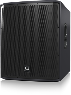 Turbosound iP15B ลำโพง 1,000 Watt Powered 15" Subwoofer with Dual Amplifiers for Satellite Speakers, KLARK TEKNIK Spatial Sound Technology, Digital Mixer, Bluetooth Audio Streaming and iPhone/iPad Remote Control