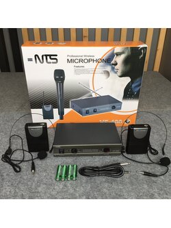 NTS VF-400 ไมค์ลอยคาดศีรษะคู่ VHF