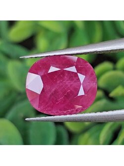 พลอย ทับทิม สยาม Siam Ruby sapphire 2.19 กะรัต (Cts.) พร้อมใบเซอร์ (With Certificate) พลอยแท้ อัญมณีมงคลประจําวันเกิด เครื่องประดับพลอย