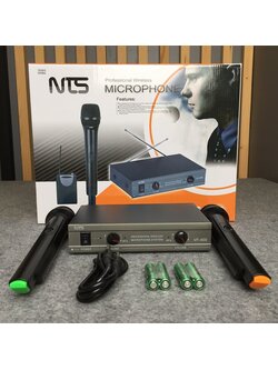 NTS VF-400 ไมค์ลอยถือคู่ VHF