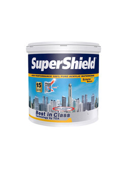 TOA Supershield ซุปเปอร์ชิลด์ สีน้ำอะคริลิก ชนิดกึ่งเงา ขนาด9ลิตร สีขาว