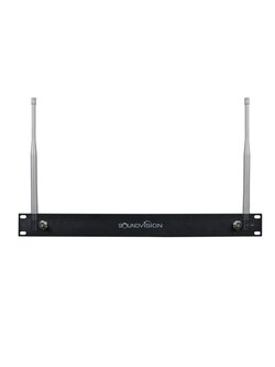 Soundvision RKT-2A ชุดเพลทยึดเสาอากาศ 2 ต้น ขนาด 1U อุปกรณ์เสริมสำหรับชุดไมโครโฟนไร้สาย