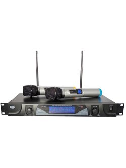 XXL U-3100 ชุดไมค์ไร้สาย มือถือคู่ รับส่งไกล คลื่น 803-806 เมกกะเฮิร์ต