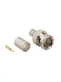 Amphenol S31-3070-75 ขั้วต่อ BNC Cripm Plug for RG59 Male (75 Ohms)