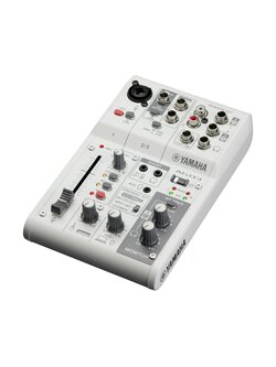 YAMAHA AG03MK2 มิกเซอร์ ดิจิตอล 3 ชาแนล พร้อม USB audio interface (สีดำ)