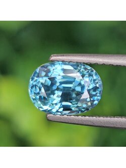 พลอย เพทาย (Zircon) 1.43 กะรัต (Cts.) พลอยแท้ อัญมณีมงคลประจําวันเกิด เครื่องประดับพลอย