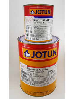 สีโจตัน สีโจตามาสติก 87 อลูมิเนียม JOTAMASTIC87 Aluminium