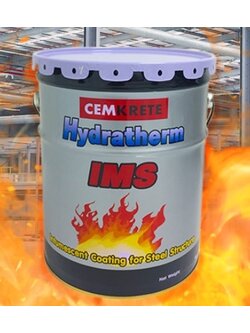 สีกันไฟ CEMKRET Hydratherm IMS สีกันไฟ 2-3 ชม. (ความหนาตามกฎหมายกำหนด)