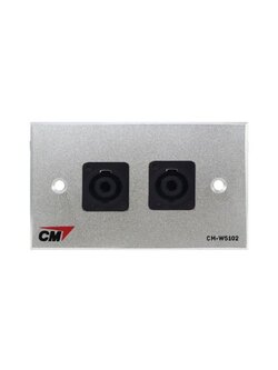 CM CM-W5102SP แผ่นติด สปีคคอน 2 ช่อง