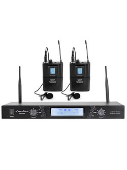 SOUNDVISION DW-240D/BT (LV) ชุดไมค์ลอยหนีบปกเสื้อ ดิจิตอล ย่าน 2.4GHz เปลี่ยนช่องความถี่สัญญาณได้ 2×16 ชาแนล