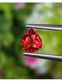 พลอย ทับทิม ซองเจีย Songea Ruby Sapphire 0.66 กะรัต (Cts.) พลอยแท้ อัญมณีมงคลประจําวันเกิด เครื่องประดับพลอย