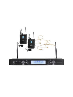 SOUNDVISION DW-240D/BT (CB) 2.4GHz Digital Wireless Microphone Systems (ใช้ไมค์ได้พร้อมกัน 2 ตัว)