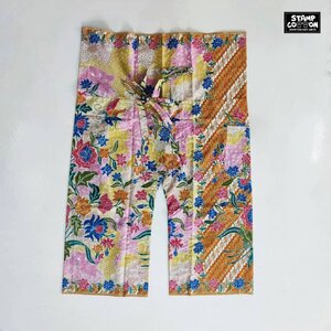 STAMPCOTTON กางเกงขายาว ผ้าปาเต๊ะ กางเกงเล กางเกงใส่สบาย