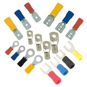 อุปกรณ์ต่อสายไฟและเทอร์มินอลต่างๆ