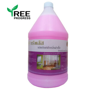 น้ำยาดับกลิ่นอเนกประสงค์ สีชมพู กลิ่นบูเก้ (Disinfectant Deodorizer) ทรีพลัส 3.8 / 20 ลิตร